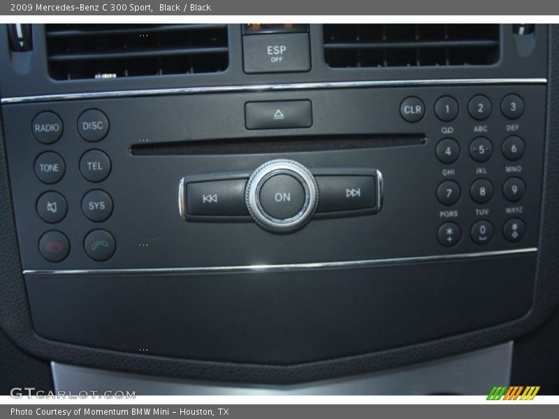Black / Black 2009 Mercedes-Benz C 300 Sport