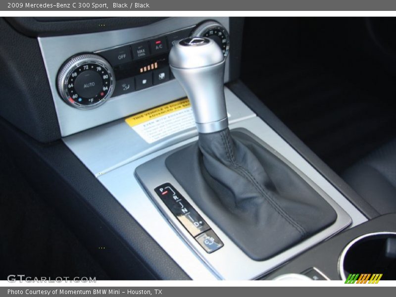 Black / Black 2009 Mercedes-Benz C 300 Sport