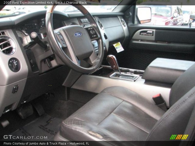 Black / Charcoal Black 2007 Ford Expedition Limited 4x4