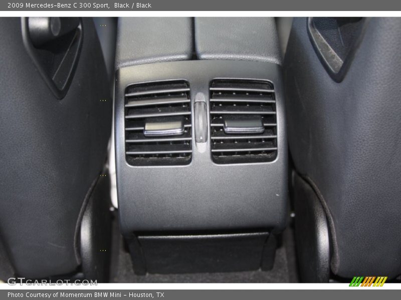 Black / Black 2009 Mercedes-Benz C 300 Sport
