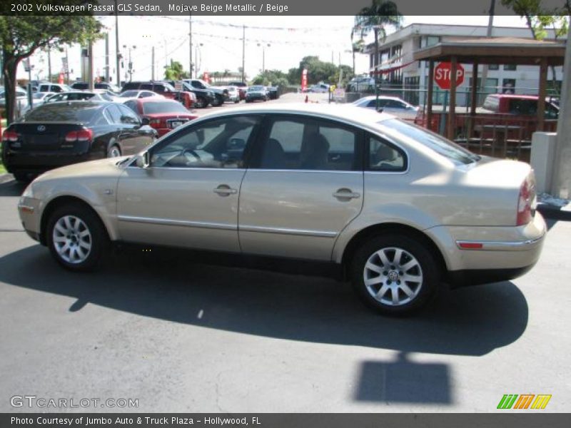 Mojave Beige Metallic / Beige 2002 Volkswagen Passat GLS Sedan