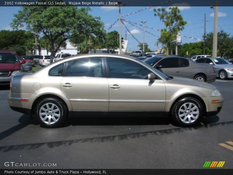 Mojave Beige Metallic / Beige 2002 Volkswagen Passat GLS Sedan