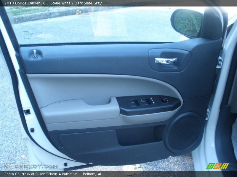 Stone White / Dark Slate Gray 2010 Dodge Caliber SXT