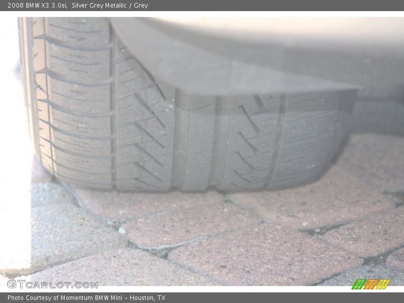 Silver Grey Metallic / Grey 2008 BMW X3 3.0si