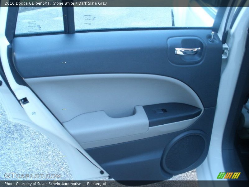 Stone White / Dark Slate Gray 2010 Dodge Caliber SXT