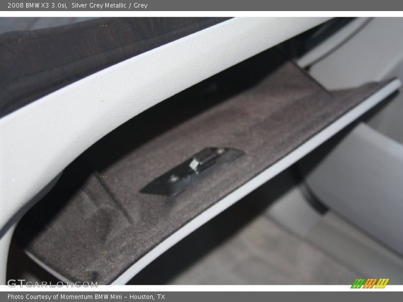 Silver Grey Metallic / Grey 2008 BMW X3 3.0si
