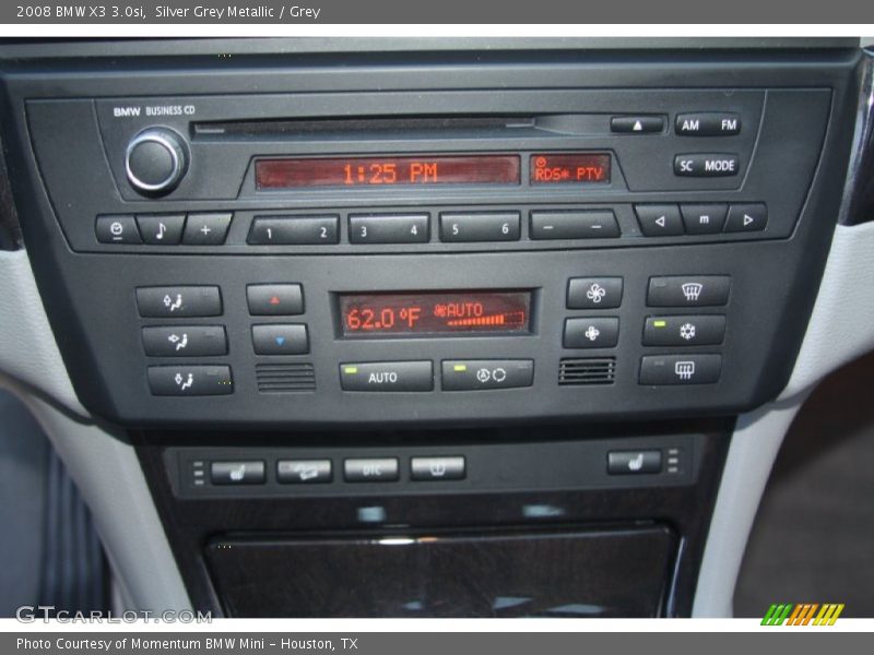 Silver Grey Metallic / Grey 2008 BMW X3 3.0si