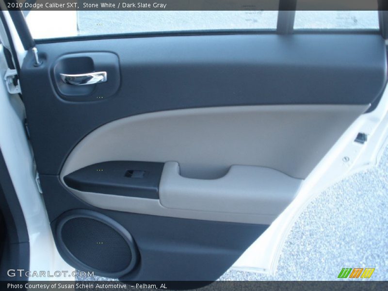 Stone White / Dark Slate Gray 2010 Dodge Caliber SXT