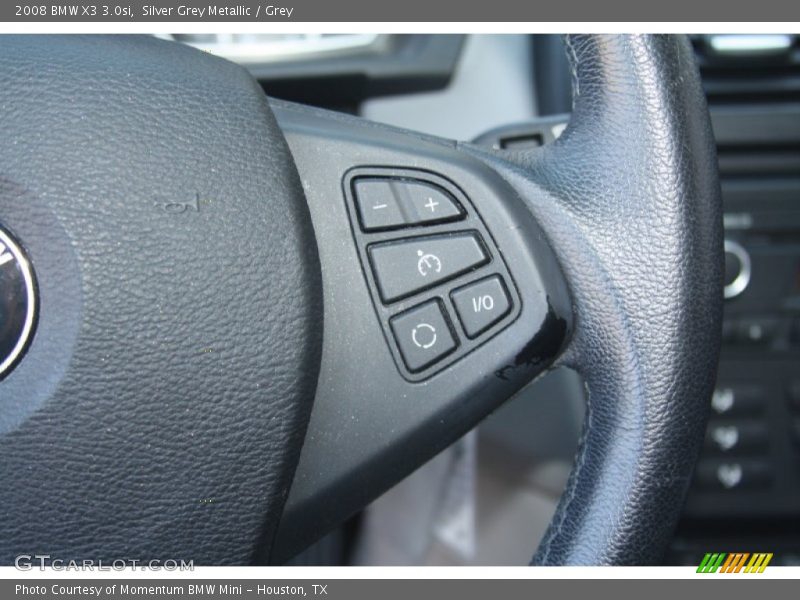 Silver Grey Metallic / Grey 2008 BMW X3 3.0si