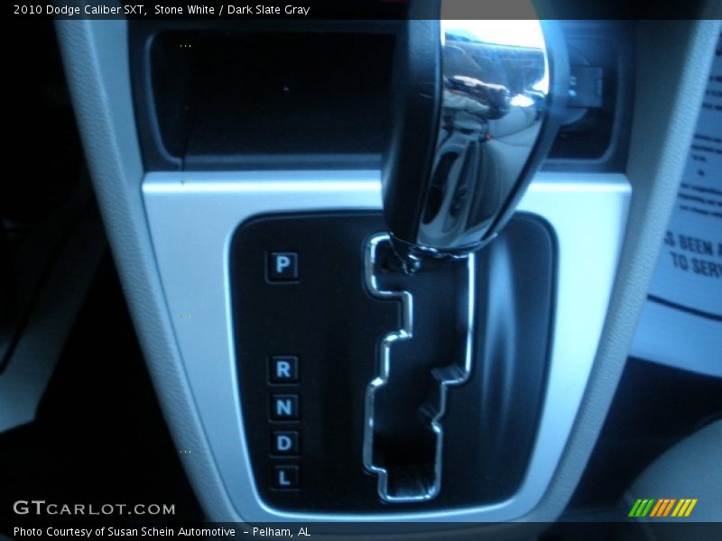 Stone White / Dark Slate Gray 2010 Dodge Caliber SXT
