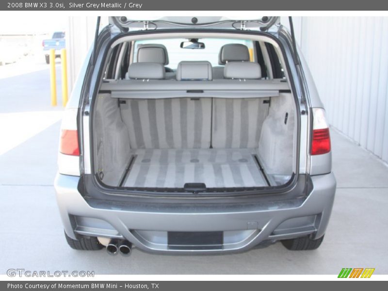 Silver Grey Metallic / Grey 2008 BMW X3 3.0si
