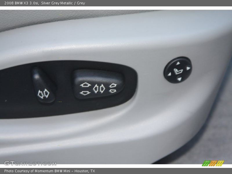 Silver Grey Metallic / Grey 2008 BMW X3 3.0si