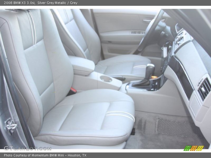 Silver Grey Metallic / Grey 2008 BMW X3 3.0si