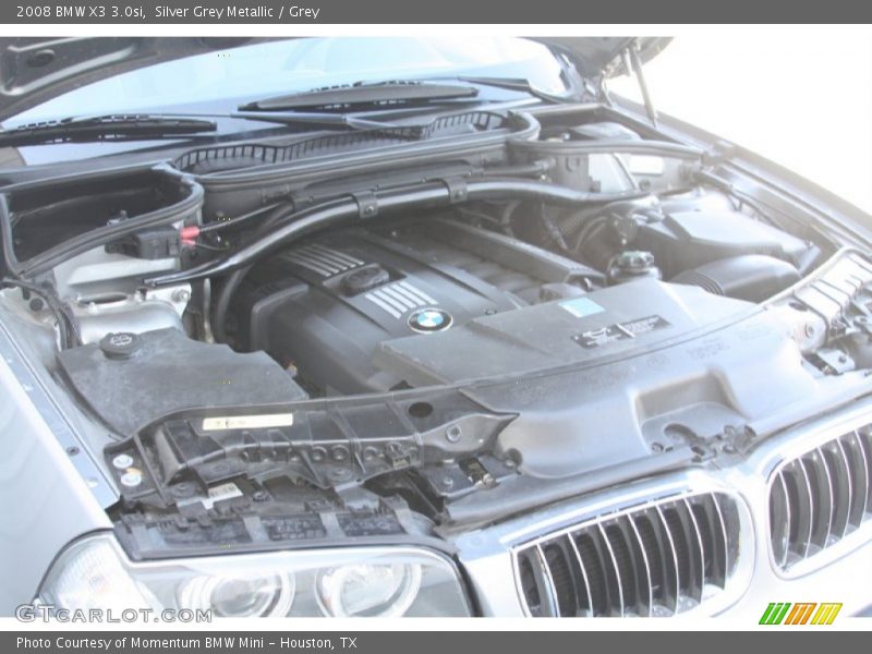 Silver Grey Metallic / Grey 2008 BMW X3 3.0si