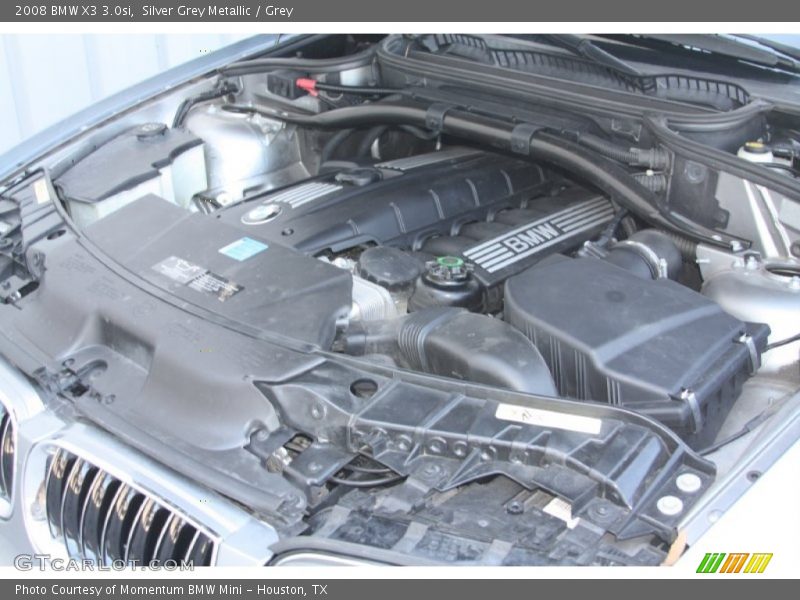 Silver Grey Metallic / Grey 2008 BMW X3 3.0si