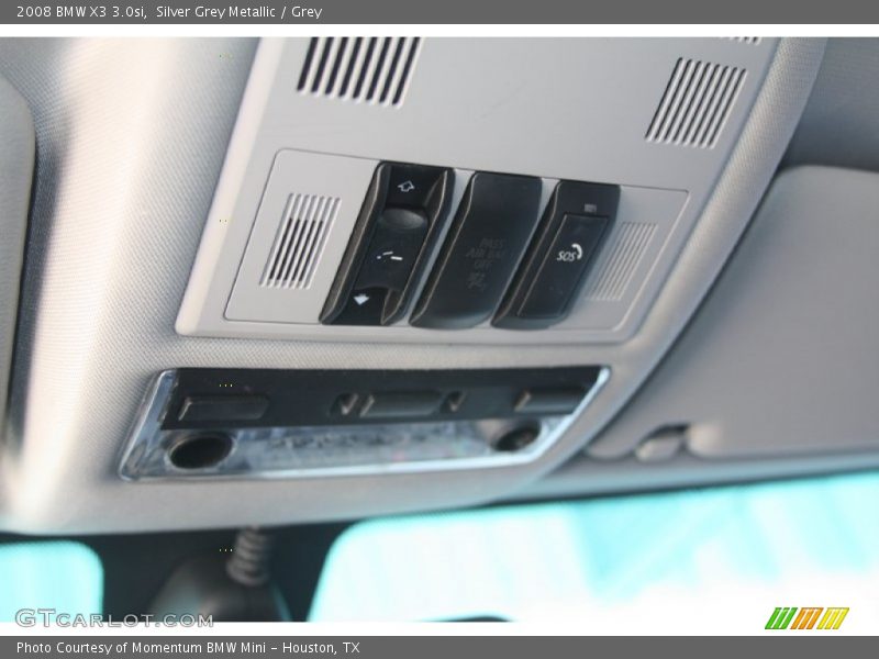 Silver Grey Metallic / Grey 2008 BMW X3 3.0si