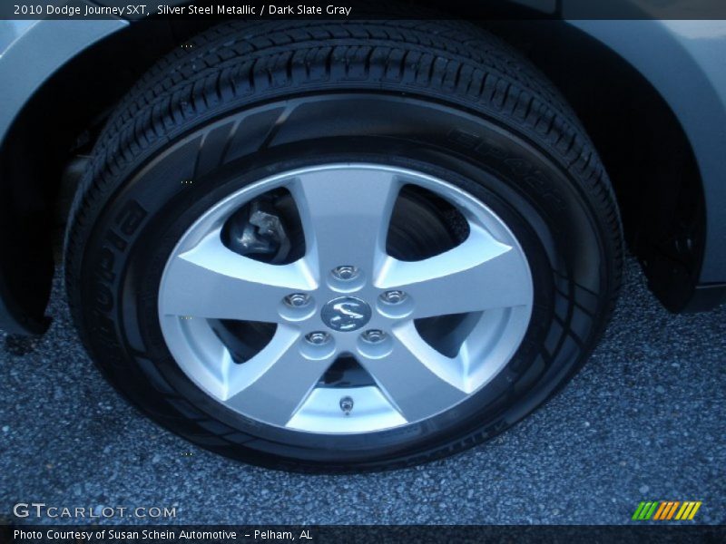 Silver Steel Metallic / Dark Slate Gray 2010 Dodge Journey SXT