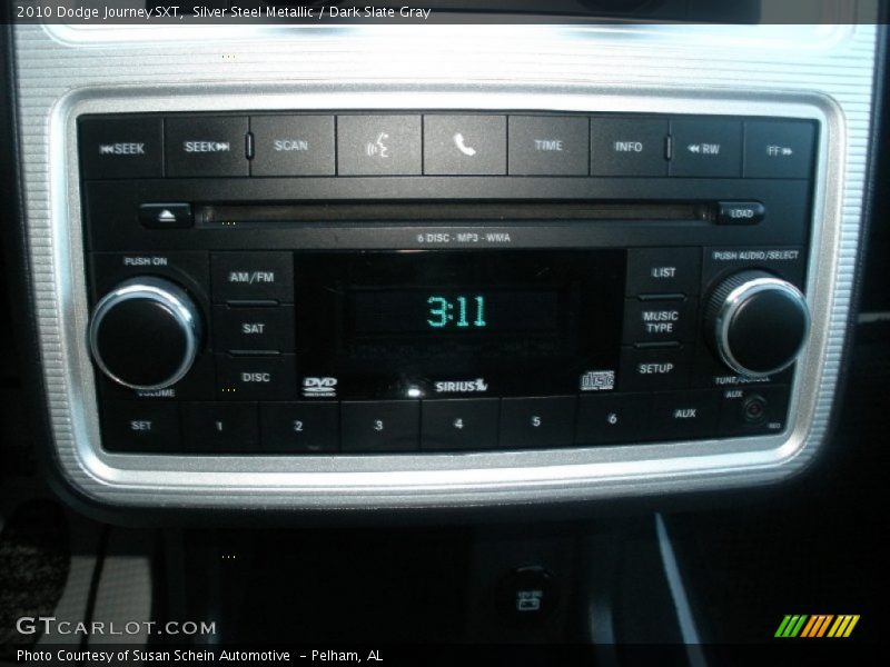 Silver Steel Metallic / Dark Slate Gray 2010 Dodge Journey SXT