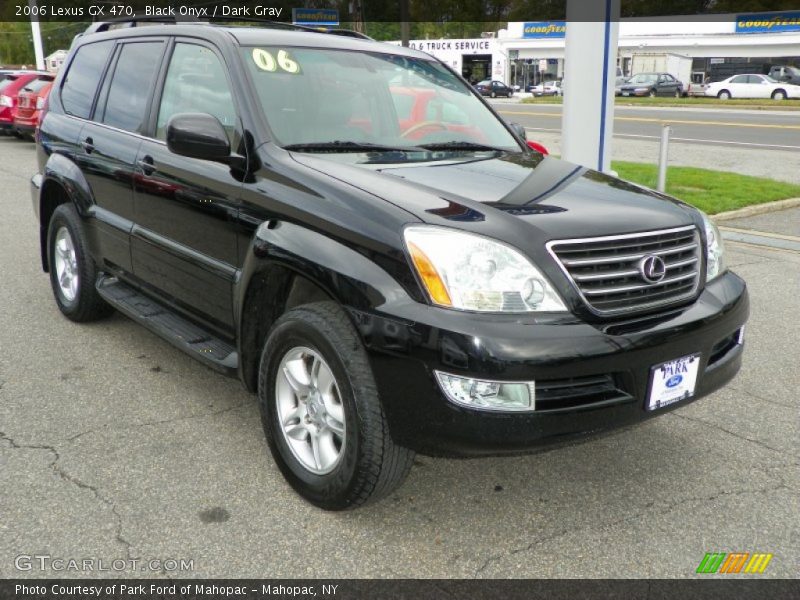 Black Onyx / Dark Gray 2006 Lexus GX 470