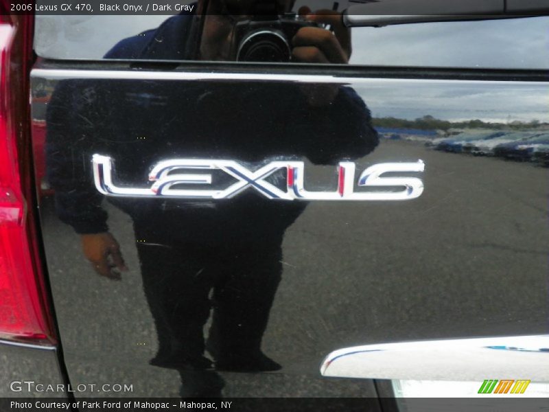 Black Onyx / Dark Gray 2006 Lexus GX 470
