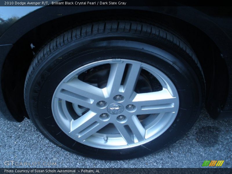 Brilliant Black Crystal Pearl / Dark Slate Gray 2010 Dodge Avenger R/T