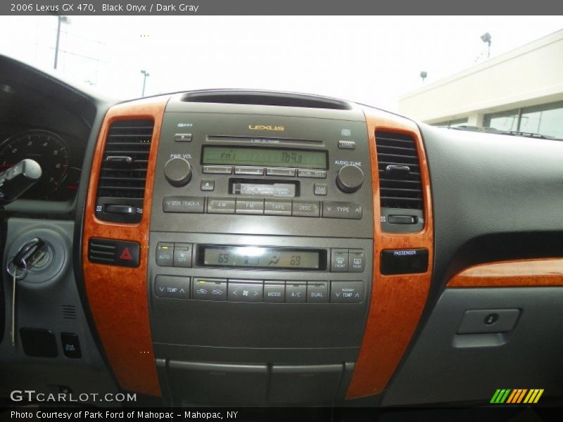 Black Onyx / Dark Gray 2006 Lexus GX 470