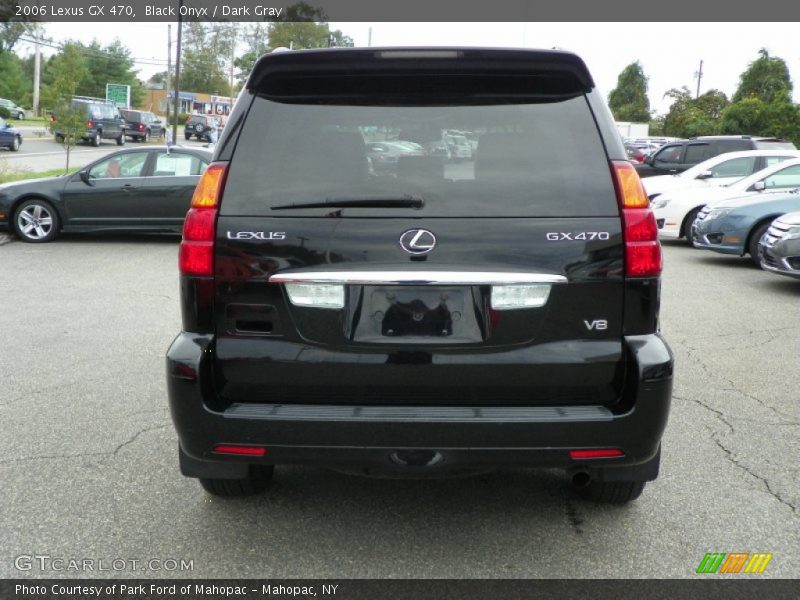 Black Onyx / Dark Gray 2006 Lexus GX 470