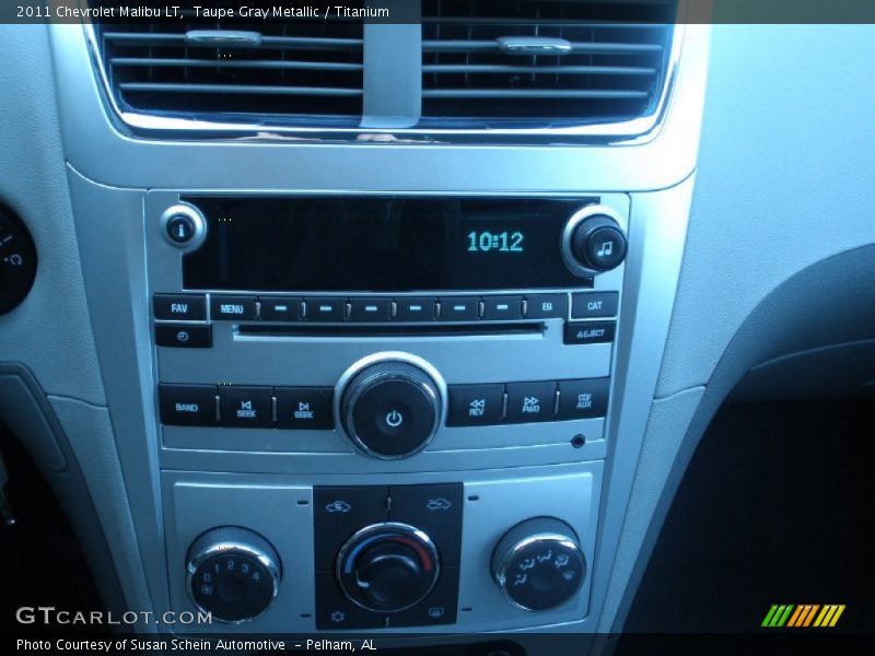 Taupe Gray Metallic / Titanium 2011 Chevrolet Malibu LT