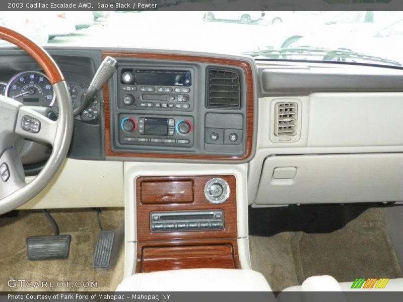 Sable Black / Pewter 2003 Cadillac Escalade AWD