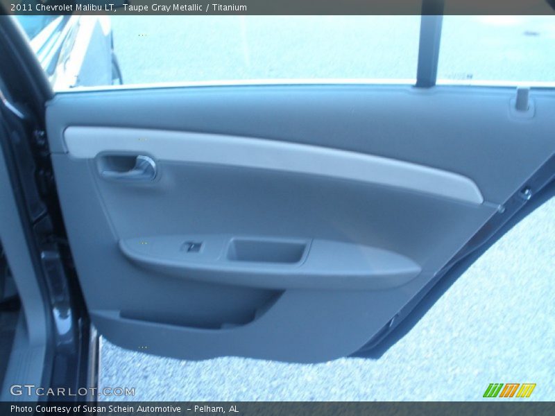 Taupe Gray Metallic / Titanium 2011 Chevrolet Malibu LT