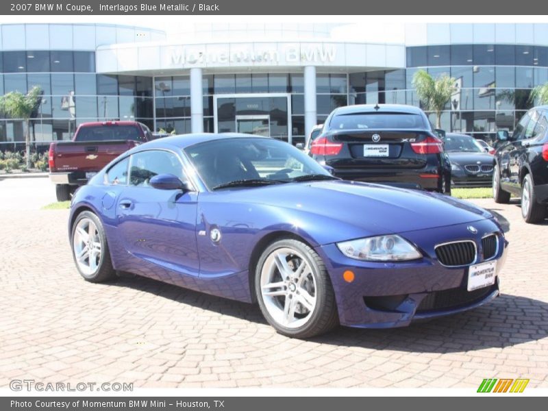 Interlagos Blue Metallic / Black 2007 BMW M Coupe