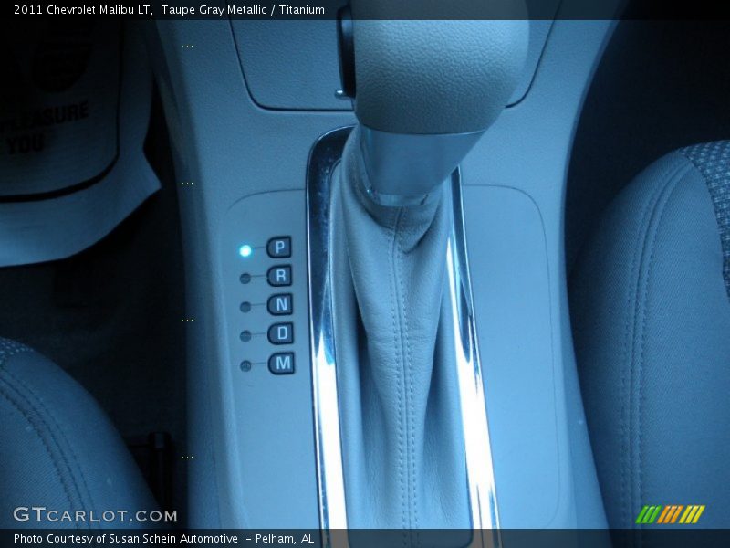 Taupe Gray Metallic / Titanium 2011 Chevrolet Malibu LT