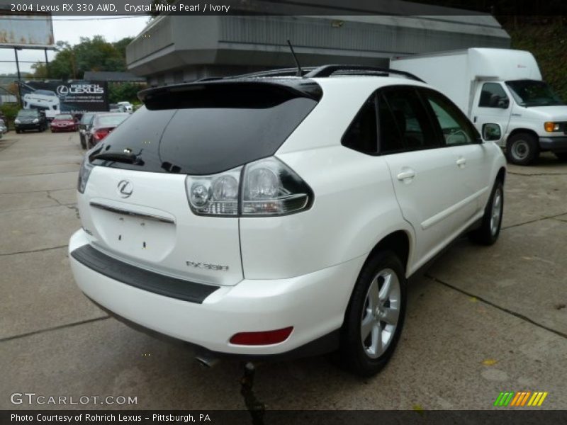 Crystal White Pearl / Ivory 2004 Lexus RX 330 AWD