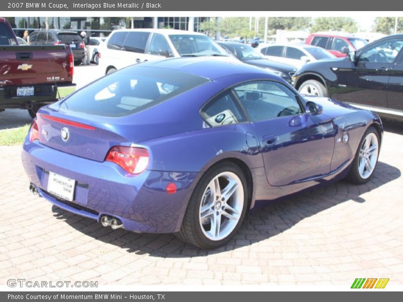 Interlagos Blue Metallic / Black 2007 BMW M Coupe
