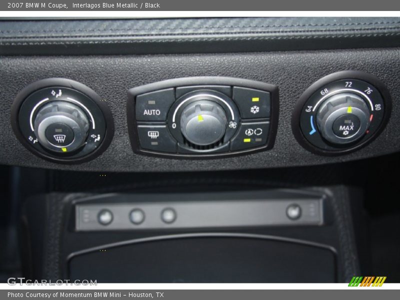 Controls of 2007 M Coupe