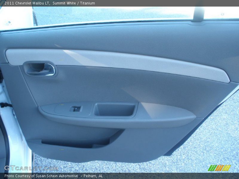 Summit White / Titanium 2011 Chevrolet Malibu LT