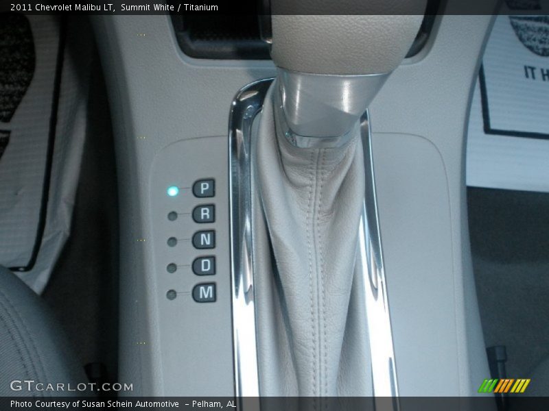 Summit White / Titanium 2011 Chevrolet Malibu LT