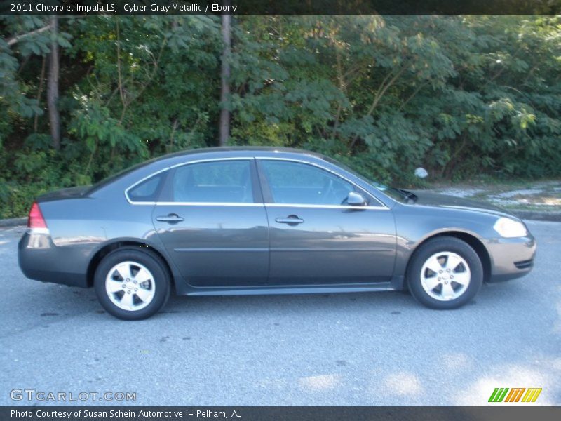 Cyber Gray Metallic / Ebony 2011 Chevrolet Impala LS