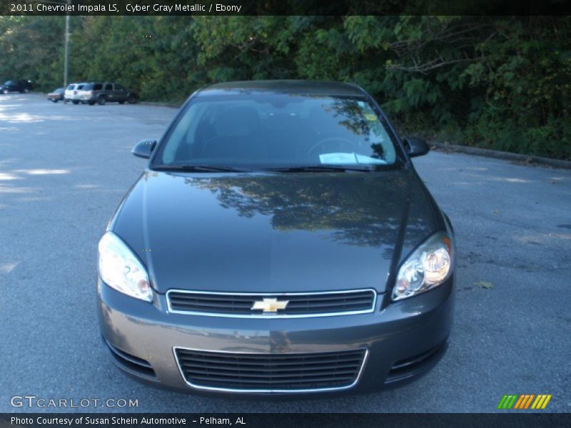 Cyber Gray Metallic / Ebony 2011 Chevrolet Impala LS