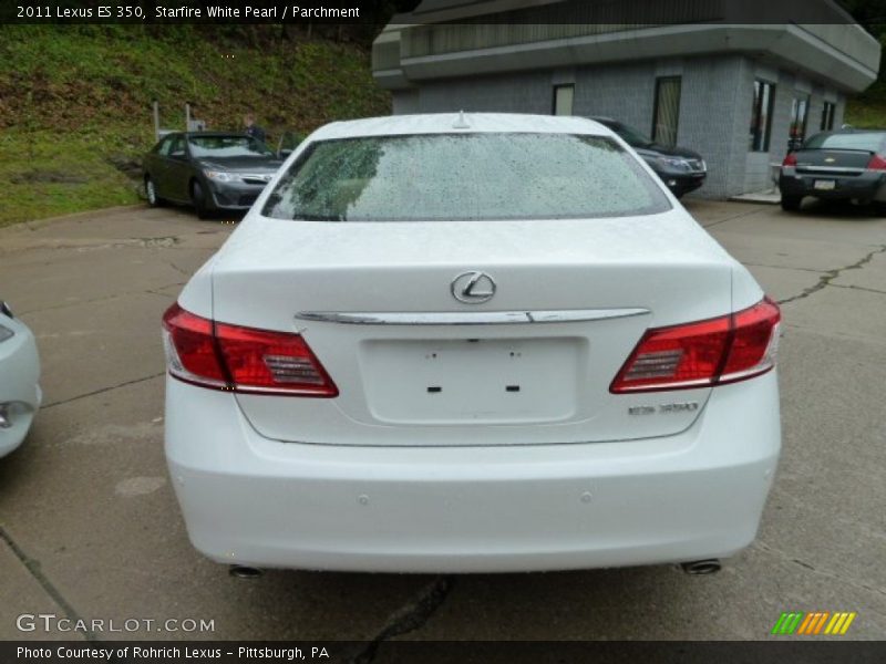 Starfire White Pearl / Parchment 2011 Lexus ES 350