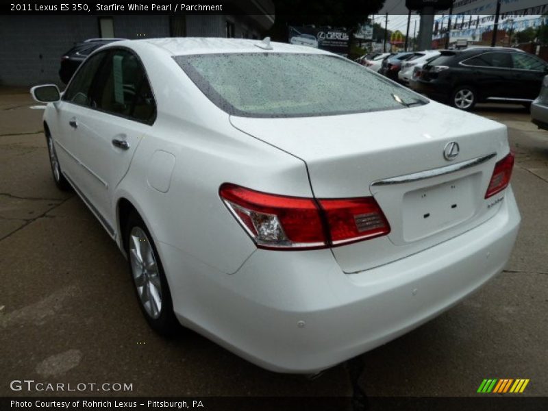 Starfire White Pearl / Parchment 2011 Lexus ES 350