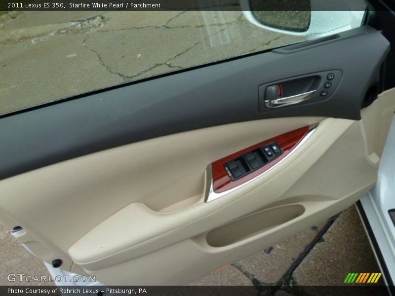 Starfire White Pearl / Parchment 2011 Lexus ES 350