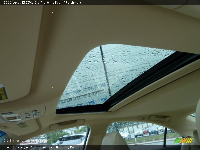 Starfire White Pearl / Parchment 2011 Lexus ES 350