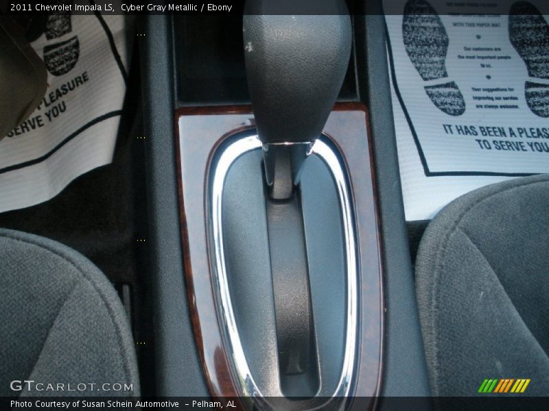 Cyber Gray Metallic / Ebony 2011 Chevrolet Impala LS