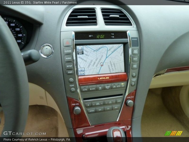 Starfire White Pearl / Parchment 2011 Lexus ES 350