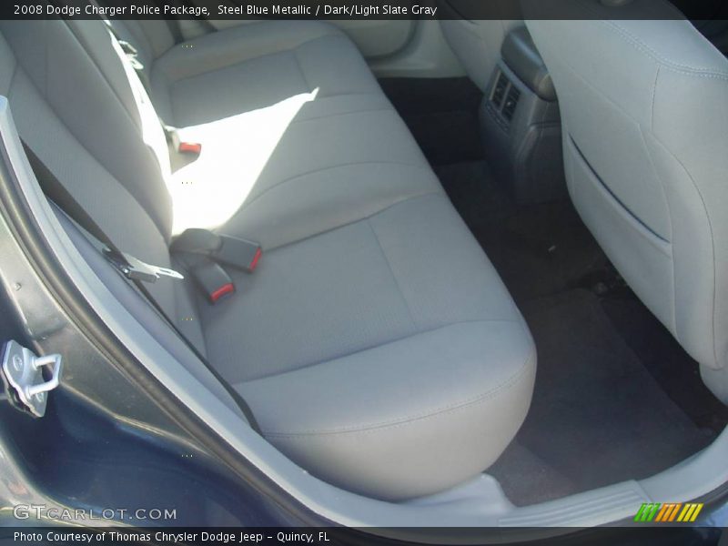 Steel Blue Metallic / Dark/Light Slate Gray 2008 Dodge Charger Police Package
