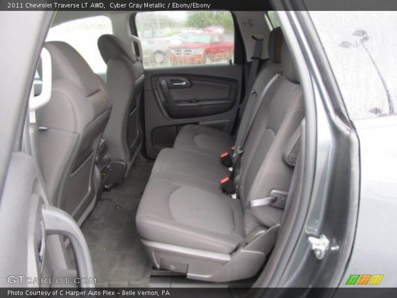 Cyber Gray Metallic / Ebony/Ebony 2011 Chevrolet Traverse LT AWD