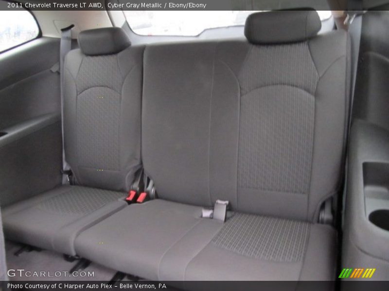 Cyber Gray Metallic / Ebony/Ebony 2011 Chevrolet Traverse LT AWD