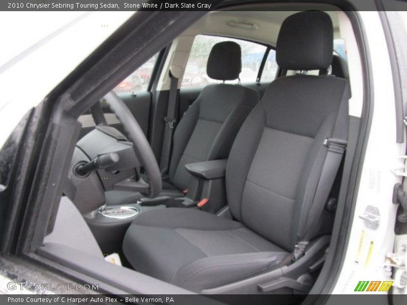 Stone White / Dark Slate Gray 2010 Chrysler Sebring Touring Sedan