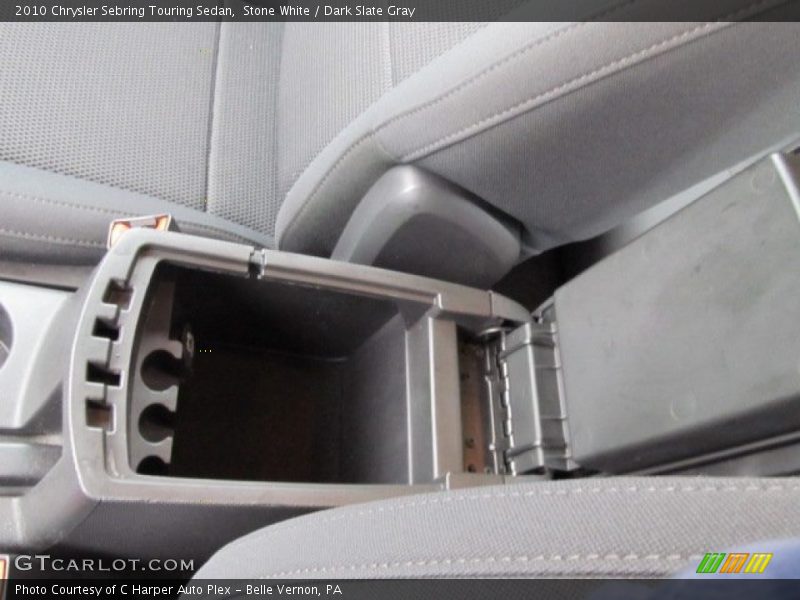 Stone White / Dark Slate Gray 2010 Chrysler Sebring Touring Sedan